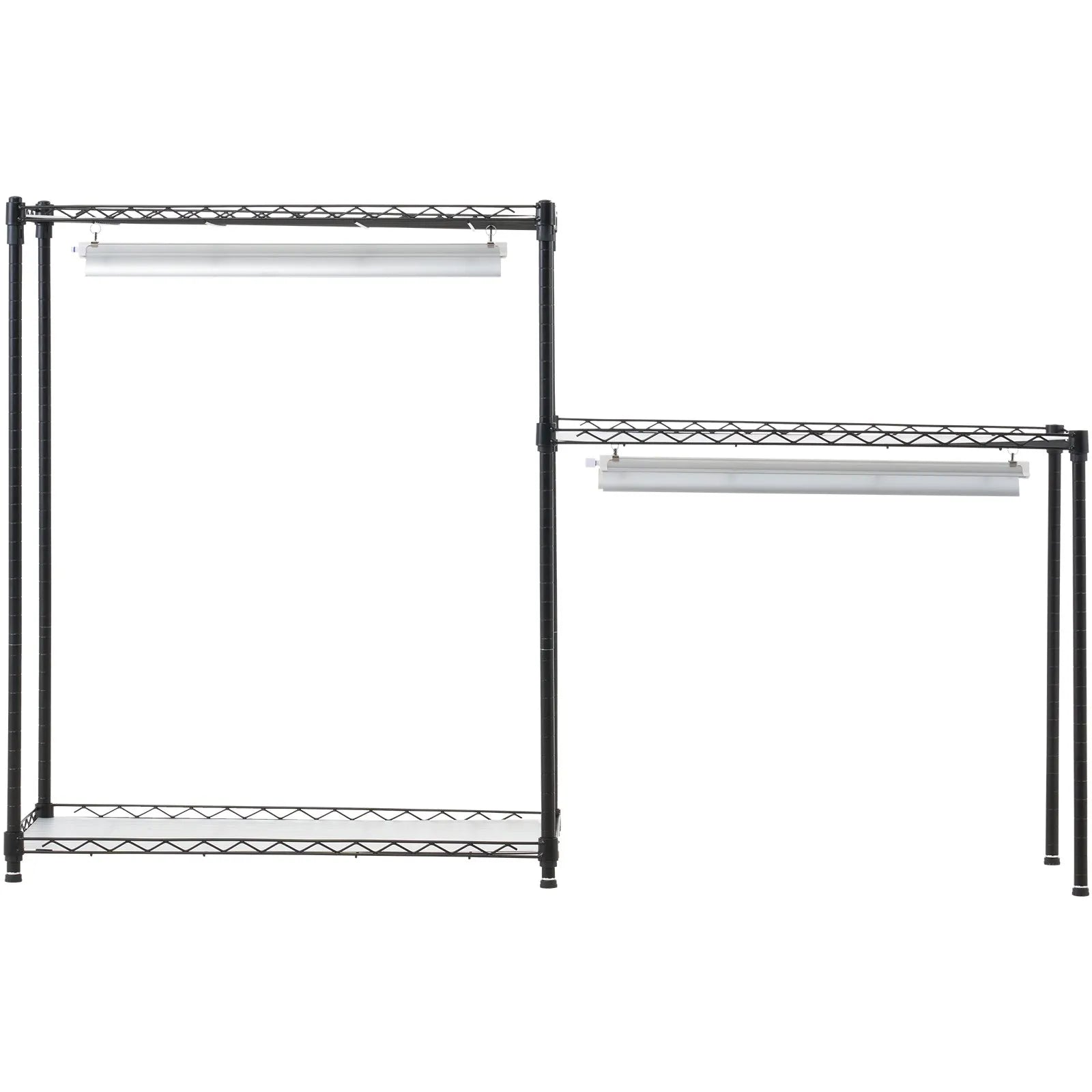 VEVOR DIY Plant Stand with Grow Lights 6 Tiers 192W 70.9