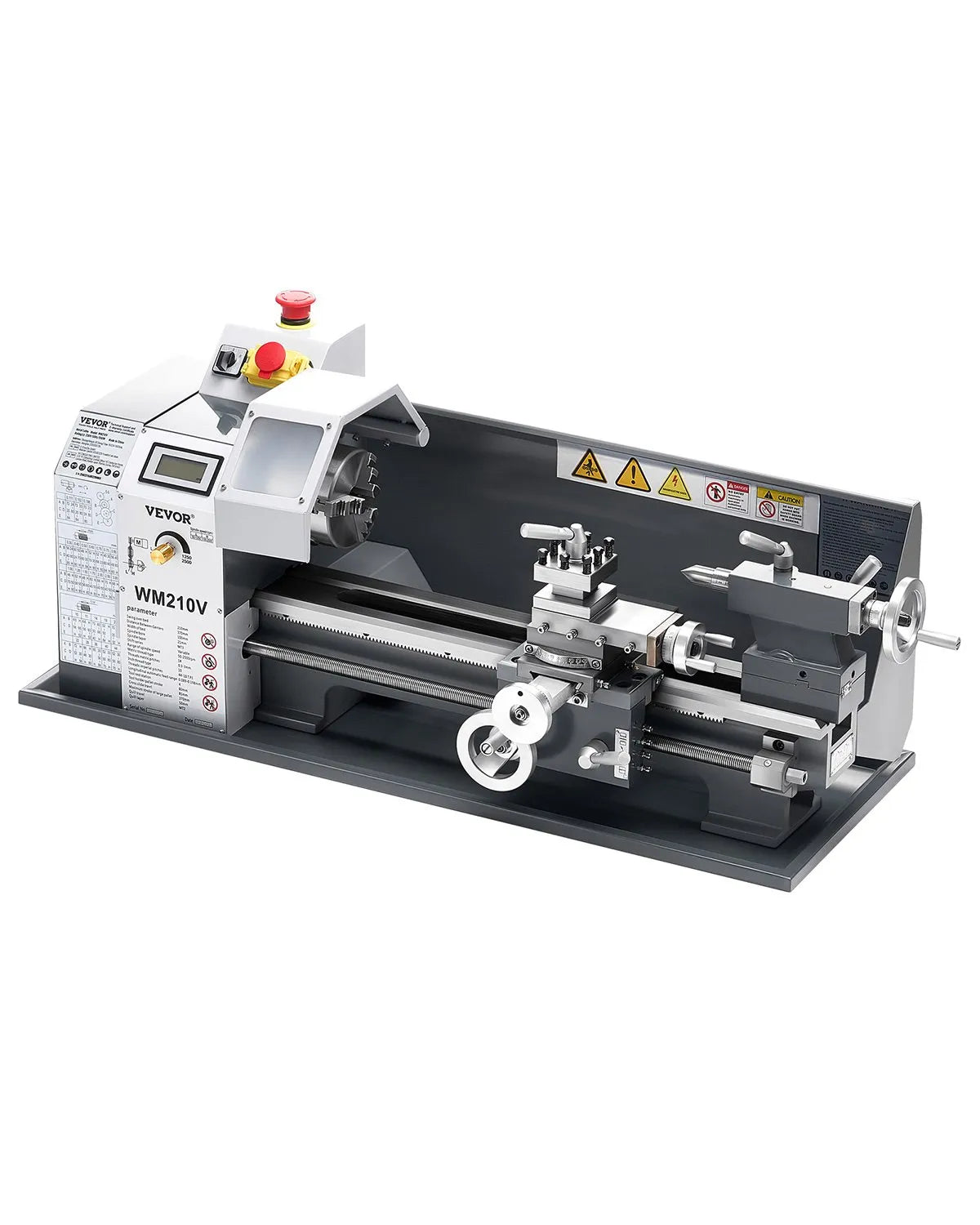 VEVOR Metal Lathe 8 x 16 in 550W Benchtop Lathe Machine 0-2500RPM Variable Speed