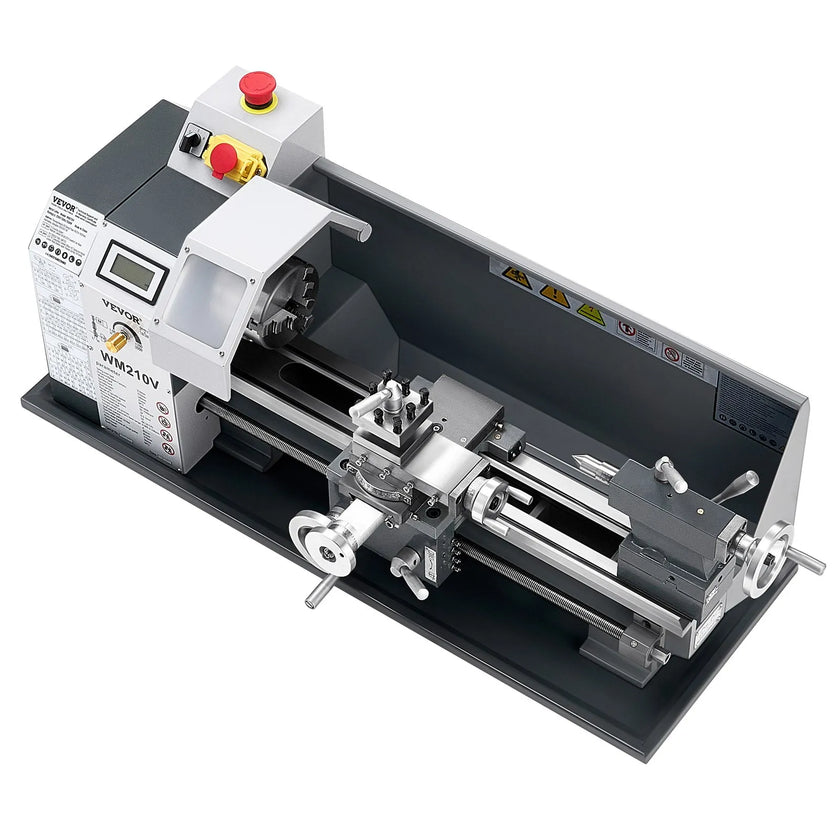 VEVOR Metal Lathe 8 x 16 in 550W Benchtop Lathe Machine 0-2500RPM Variable Speed