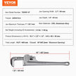 VEVOR Pipe Wrench, 18