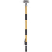 VEVOR Drywall Flat Box Handle, 40''-64'', Anodized Aluminum Flat Finishing Extension Handle, 5-Section Length Adjustable, Non-slip Grip and 360° Painting for Plasterboard, Wallboard, Sheetrock