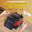 VEVOR Fiber Fusion Splicer Automatic Focus A-80S FTTH Fiber Optic Fusion Splicer Kit 5 Inch Digital LCD Screen Fusion Splicer Machine Optical Fiber Cleaver Kit