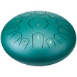 VEVOR Steel Tongue Drum 12 in 13 Notes Rain Drum for Outside C Major Green