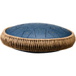 VEVOR Steel Tongue Drum 14 in 15 Notes Rain Drum for Outside D Major Navy Blue