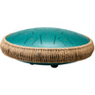 VEVOR Steel Tongue Drum 14 in 15 Notes Rain Drum for Outside C Major Green