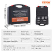 VEVOR Annular Cutter Set, 13 pcs Weldon Shank Mag Drill Bits, 2