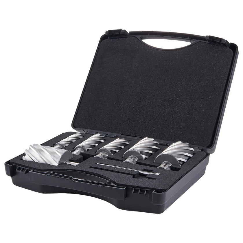 VEVOR Annular Cutter Set, 6 pcs Universal Shank Mag Drill Bits, 2