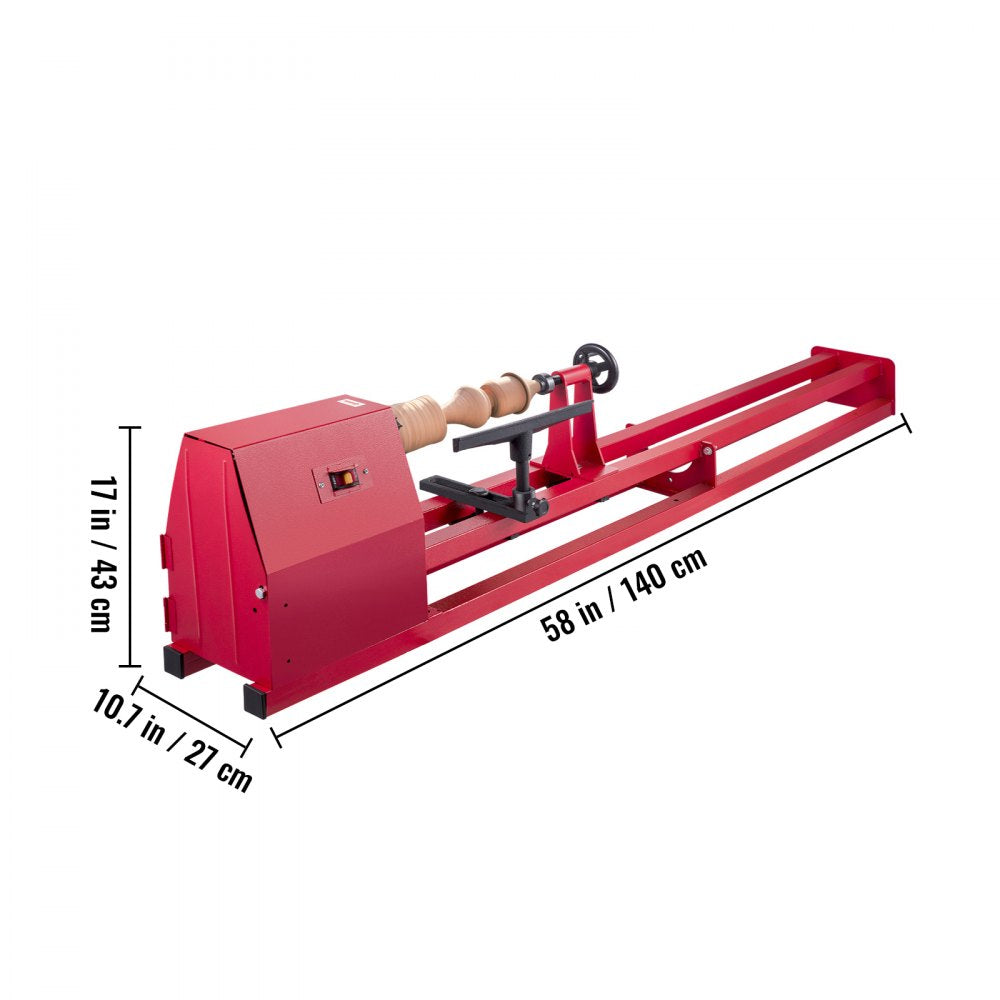 VEVOR Wood Lathe, 14 x 40
