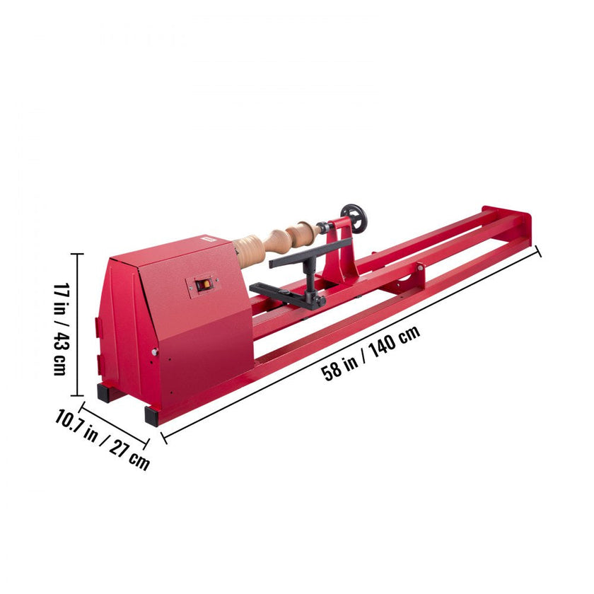VEVOR Wood Lathe, 14 x 40