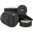 VEVOR 5-Piece Drum Bag Set, 1680D Oxford Fabric, Padded Drum Bags and Cases with 4.92 ft Detachable Shoulder Strap Carry Handles Foldable Design, for 22'' Kick 12'' Tom 13'' Tom 16'' Tom 14'' Snare