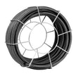 VEVOR Drain Cleaning Cable 100 FT x 3/4 Inch, Solid Core Steel Drain Cleaner Cable with 4 Cutters for 3.9
