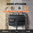 VEVOR Carpet Sweeper, 7.87 in Sweeping Paths, Floor Sweeper Manual Non Electric, 300 ml Dustbin Capacity with Comb for Home Office Rugs Hardwood Surfaces Wood Floors Laminate, Cleans Dust Pet Hair