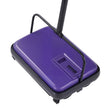 VEVOR Carpet Floor Sweeper Manual 6.7 inch Width Sweeping Paths Purple
