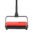 VEVOR Carpet Floor Sweeper Manual 6.7 inch Width Sweeping Paths Red