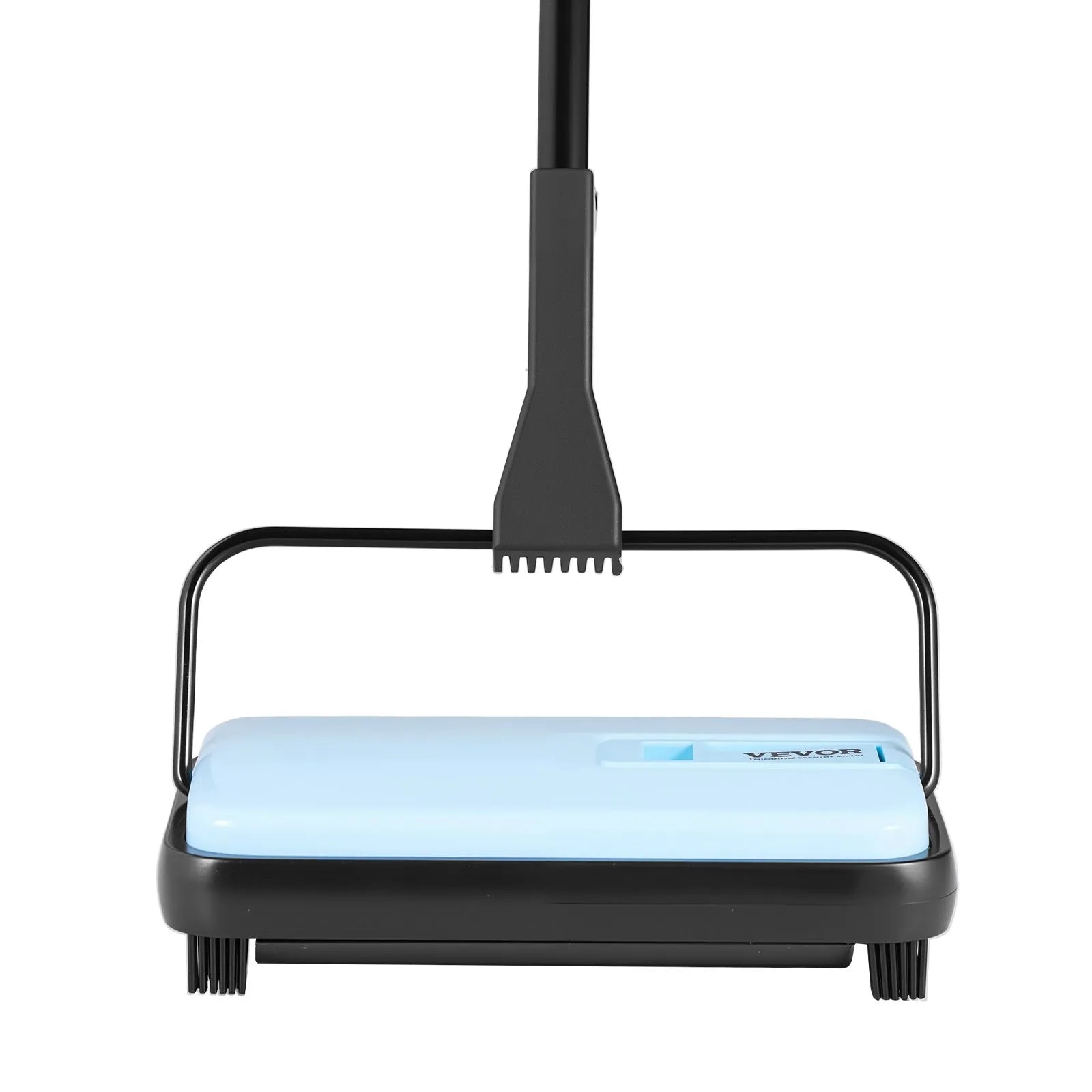 VEVOR Carpet Floor Sweeper Manual 6.7 inch Width Sweeping Paths Blue