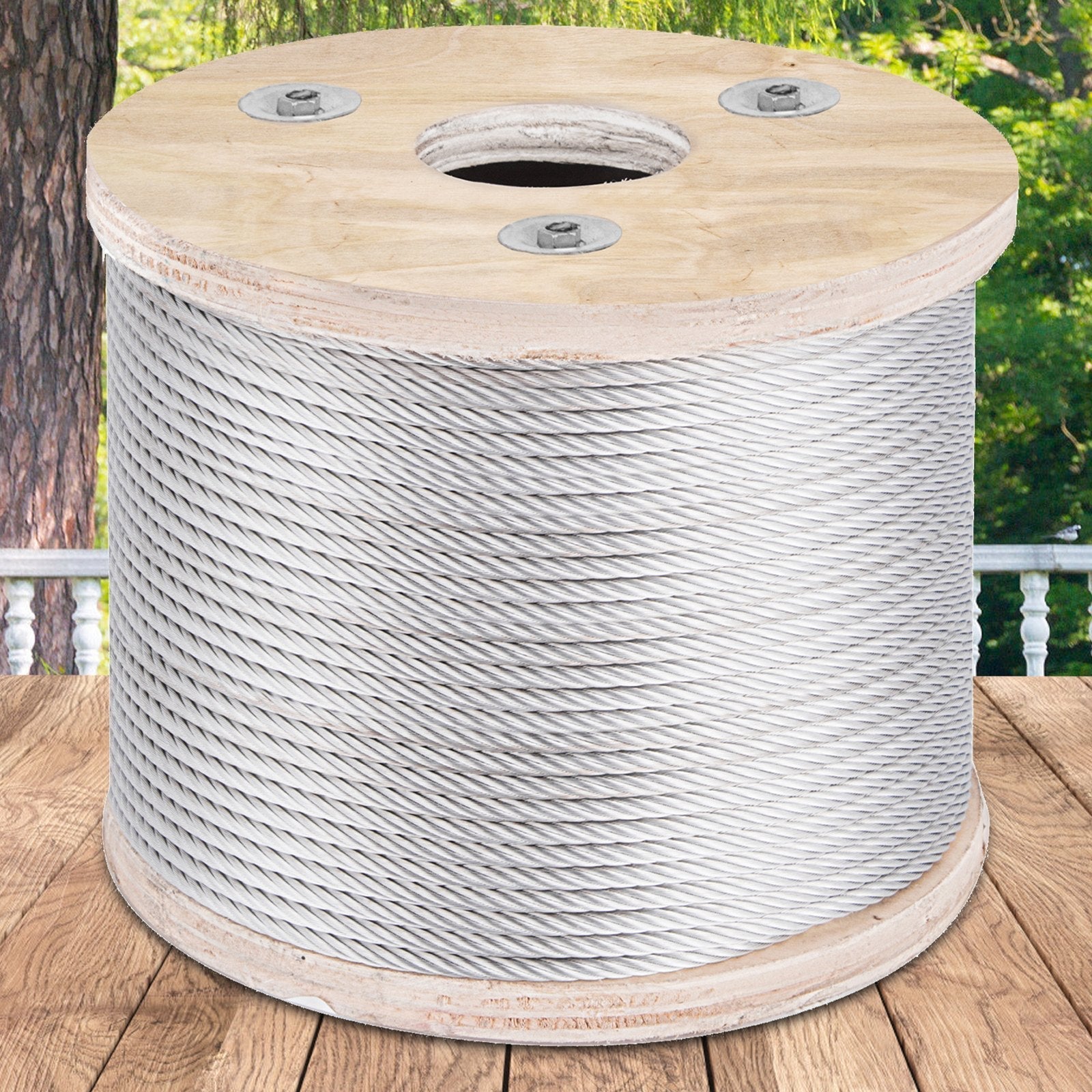 VEVOR 304 Stainless Steel Cable Railing 3/16