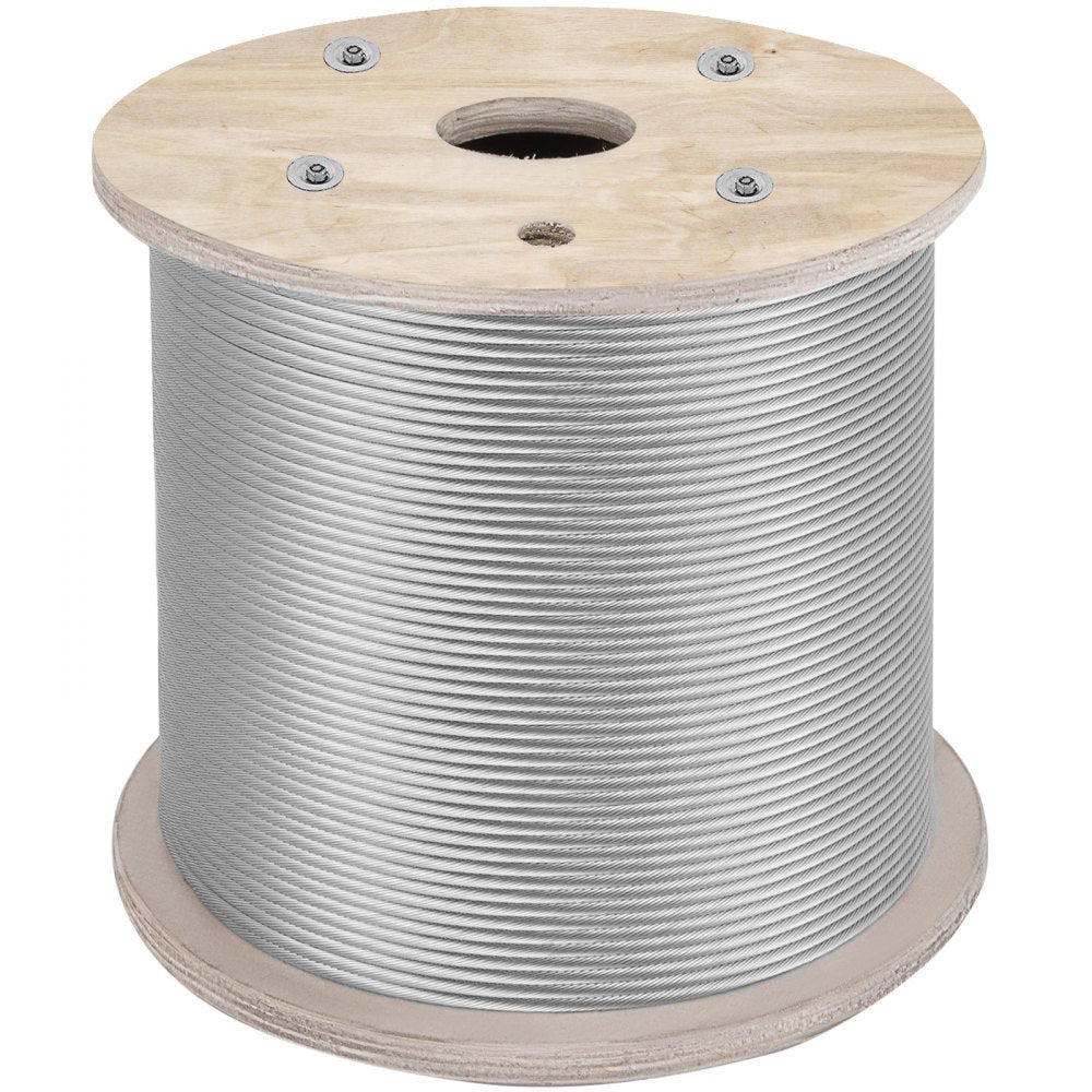Vevor T304 Stainless Steel Cable Wire Rope 1/4