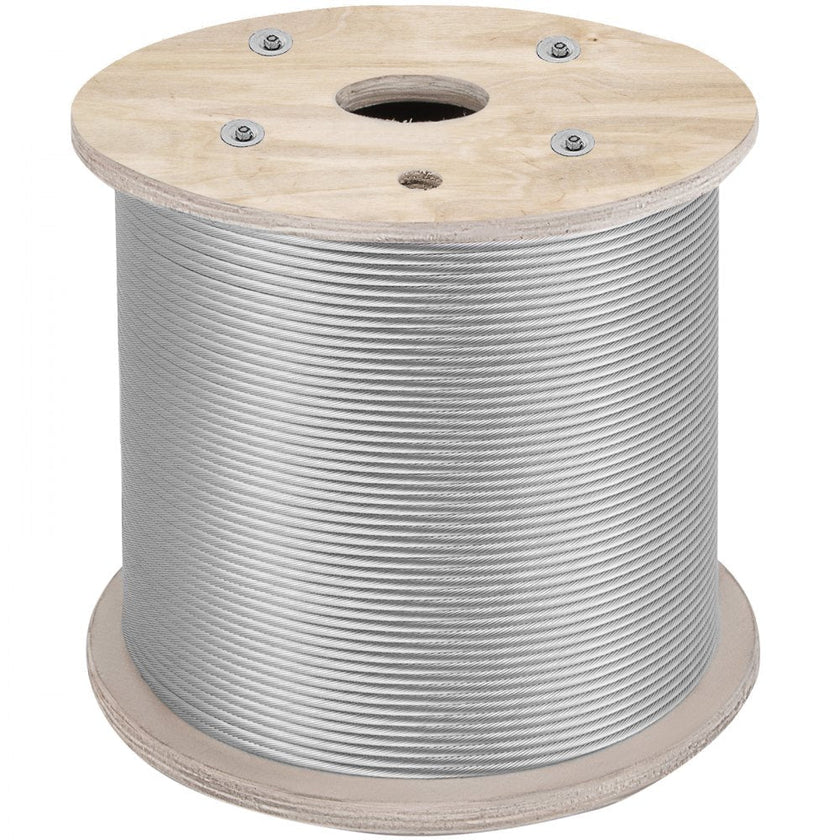 Vevor T304 Stainless Steel Cable Wire Rope 1/4
