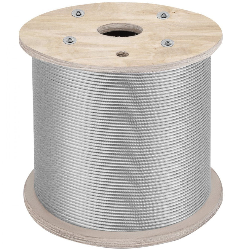 Vevor T304 Stainless Steel Cable Wire Rope 1/4