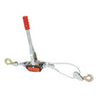 VEVOR Come Along Winch, 2 Ton (4,409 lbs) Pulling Capacity, 12 ft Steel Cable, 2 Hooks, Heavy Duty Ratchet Power Puller Tool with Dual Gears, Automotive Hoist Cable Puller Ideal for Vehicle Rescue