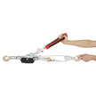 VEVOR Come Along Winch, 4 Ton (8,818 lbs) Pulling Capacity, 10 ft Steel Cable, 3 Hooks, Heavy Duty Ratchet Power Puller Tool with Dual Gears, Automotive Hoist Cable Puller Ideal for Vehicle Rescue