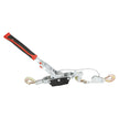 VEVOR Come Along Winch, 4 Ton (8,818 lbs) Pulling Capacity, 10 ft Steel Cable, 3 Hooks, Heavy Duty Ratchet Power Puller Tool with Dual Gears, Automotive Hoist Cable Puller Ideal for Vehicle Rescue