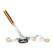 VEVOR Come Along Winch, 5 Ton (11,023 lbs) Pulling Capacity, 11.5 ft Steel Cable, 3 Hooks, Heavy Duty Ratchet Power Puller Tool with Dual Gears, Automotive Hoist Cable Puller Ideal for Vehicle Rescue