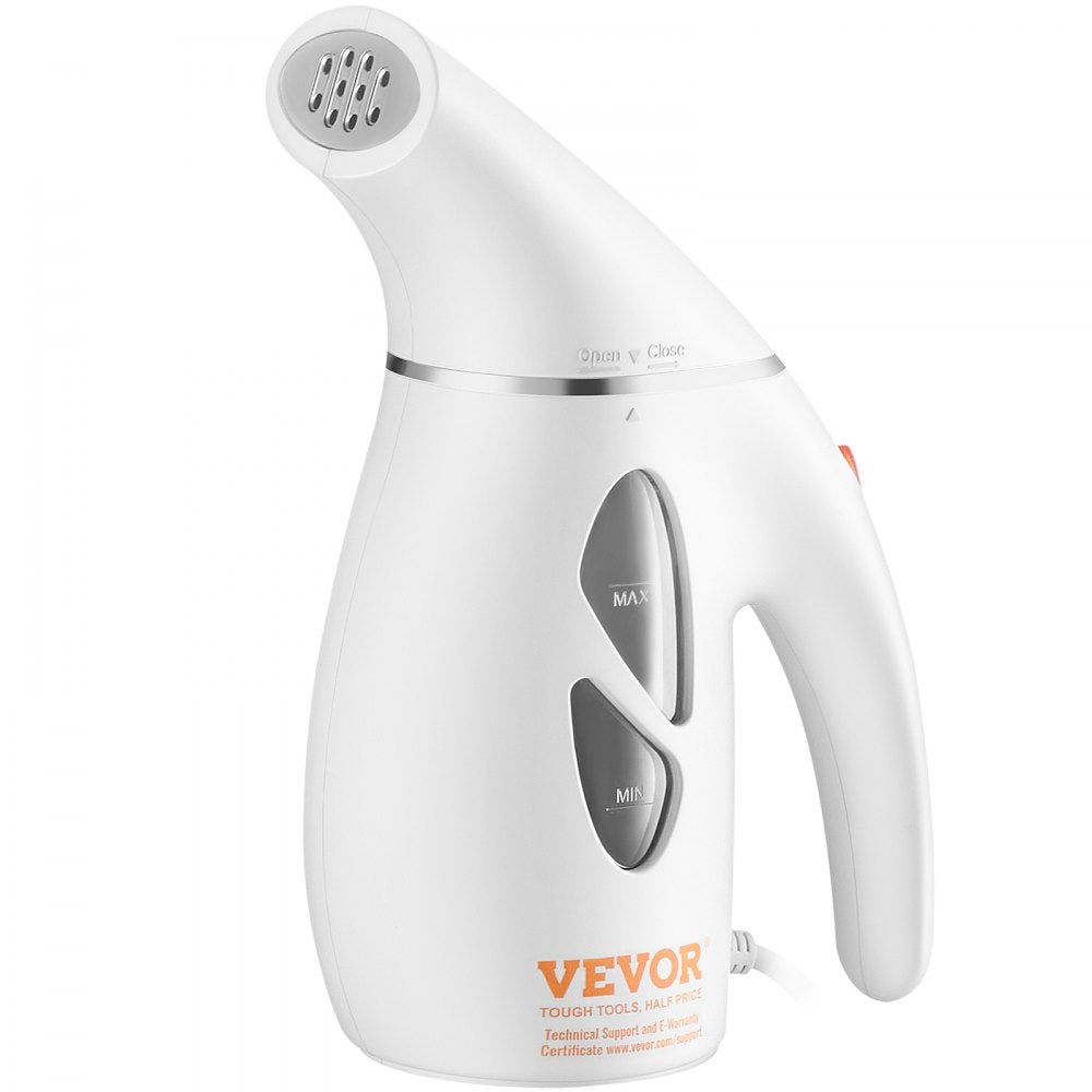 VEVOR Portable Handheld Fabric Steamer, 900W Quick Heat Steamer for Clothes, Wrinkle Remover Clothing Iron Intelligent Controller & Auto-Off & Large Detachable Water Tank, With Gloves
