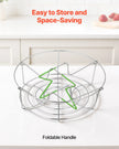 VEVOR Canning Pot with Rack and Glass Lid 21 QT Stainless Steel Waterbath Canner