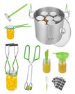 VEVOR Canning Supplies Starter Kit 9 PCS Stainless Steel Water Bath Canning Set