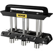 VEVOR Sheet Metal Brake, 0-90° Bending Angle, 3-Station Design Edge Roller, 0.63