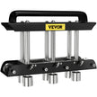 VEVOR Sheet Metal Brake, 0-90° Bending Angle, 3-Station Design Edge Roller, 0.63