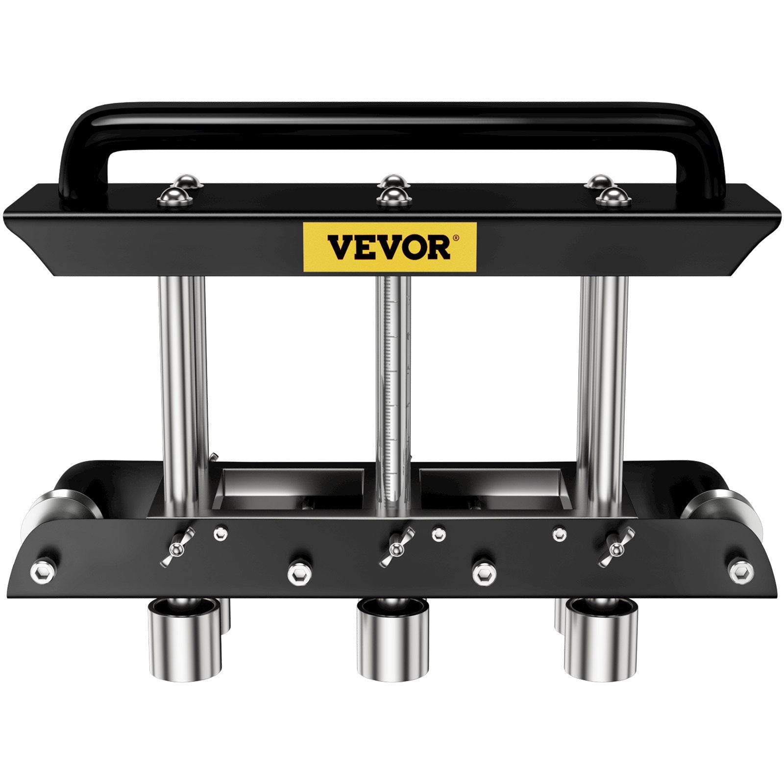 VEVOR Sheet Metal Brake, 0-90° Bending Angle, 3-Station Design Edge Roller, 0.63