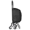 VEVOR Stair Climbing Cart Foldable Shopping Cart 36L with Storage Bag 6 Wheels
