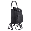 VEVOR Stair Climbing Cart Foldable Shopping Cart 36L with Storage Bag 6 Wheels