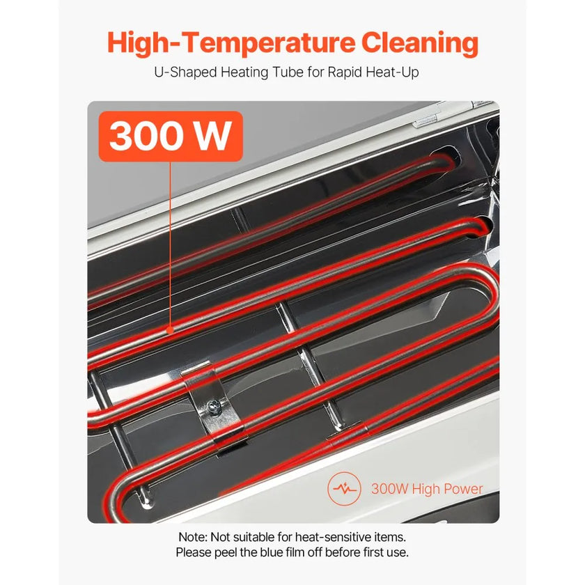 VEVOR High Temperature Autoclave Machine 2L 300W High Temperature Cleaner Box