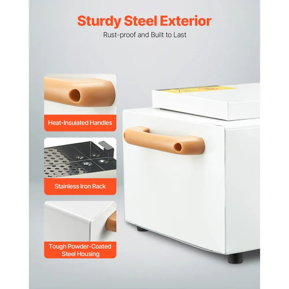 VEVOR High Temperature Autoclave Machine 2L 300W High Temperature Cleaner Box