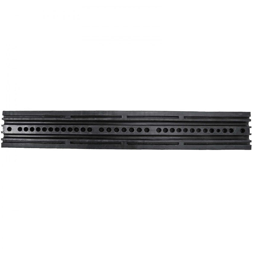Modular Rubber Traffic Speed Bump 2 Channel Cable Protector Ramp