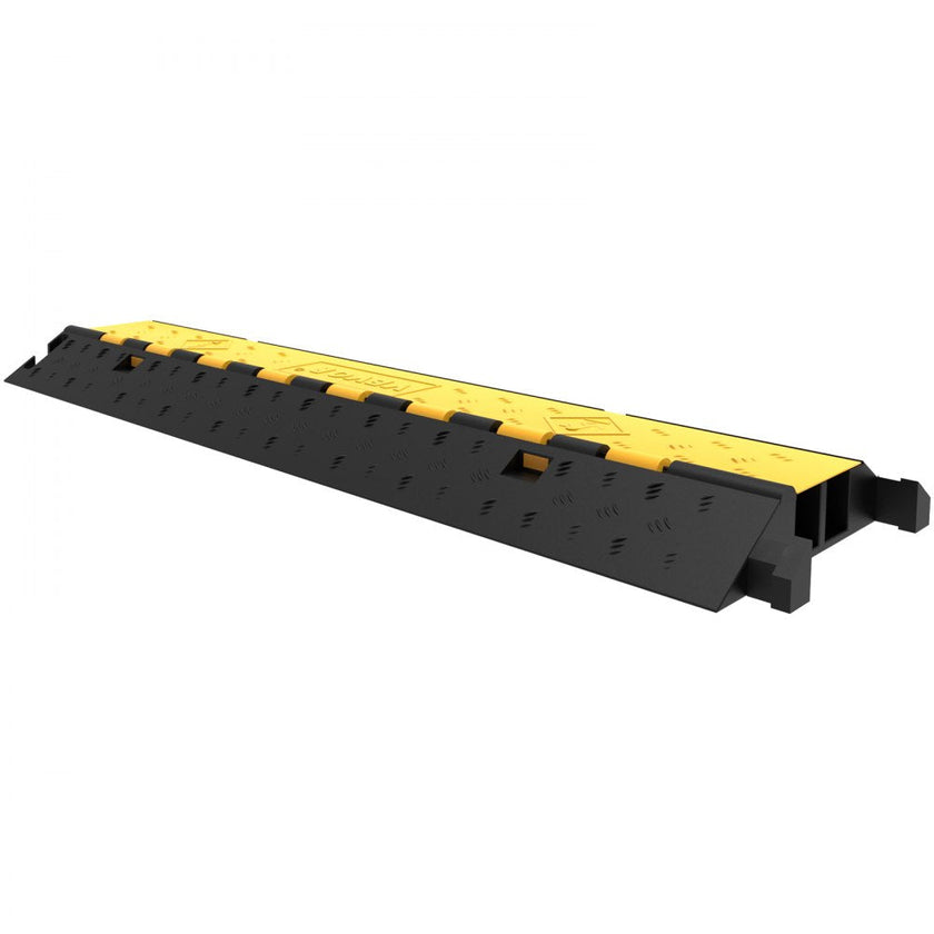 5PCS Dual-Channel Cable Protector Cover 22000LB Capacity Heavy-Duty