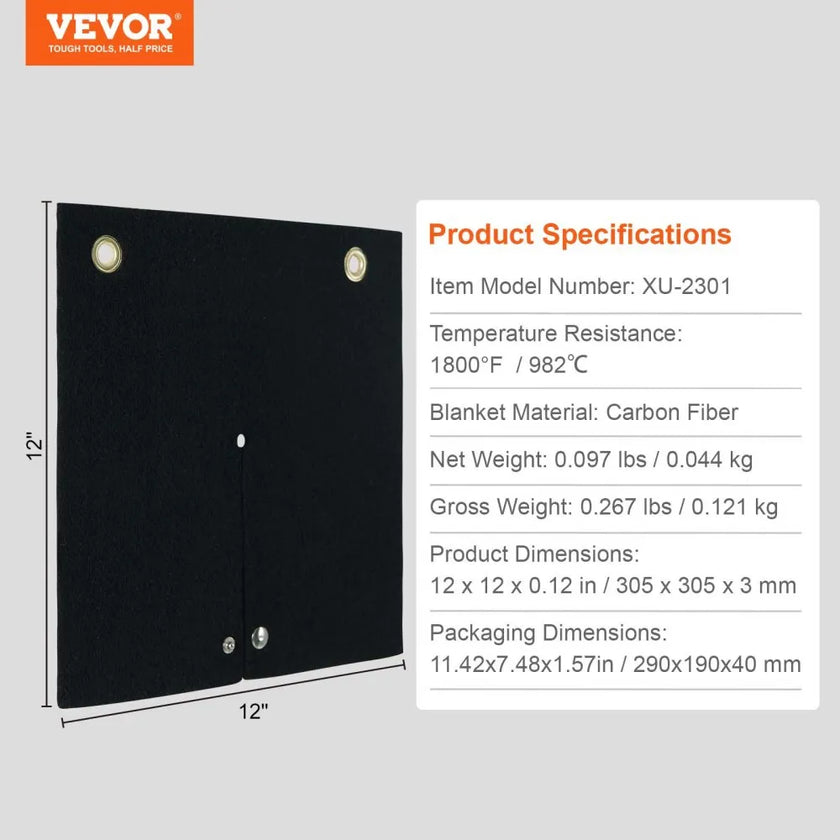 VEVOR Welding Blanket, 12
