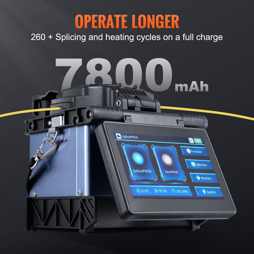 VEVOR Fiber Fusion Splicer 6 Motors Core Alignment 6s Splicing 5