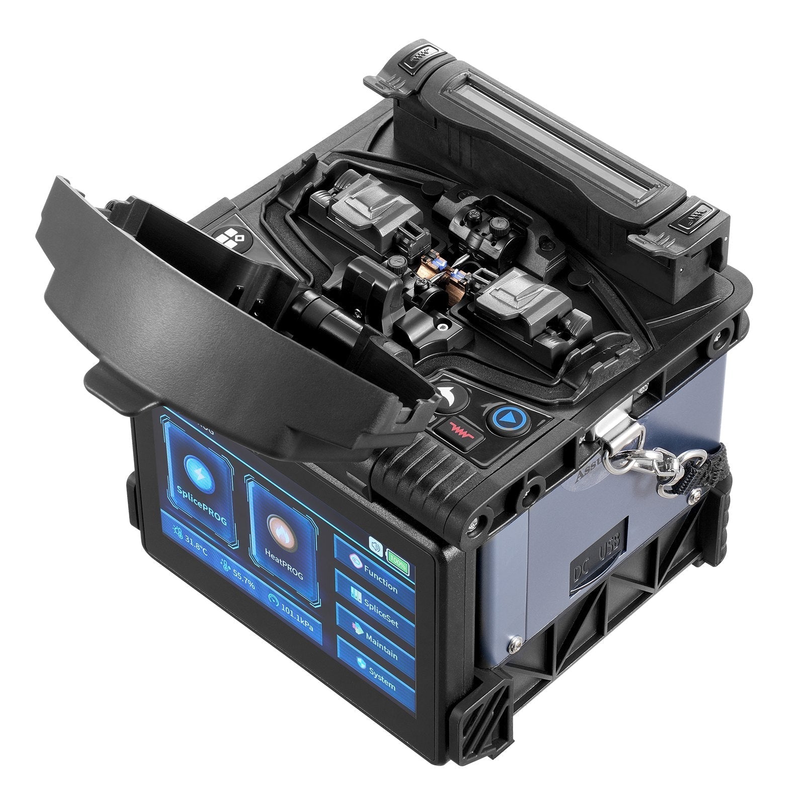 VEVOR Fiber Fusion Splicer 6 Motors Core Alignment 6s Splicing 5