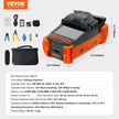 VEVOR Fiber Fusion Splicer 4 Motors, Clad Alignment Fiber Optic Fusion Splicer Kit w/ 4