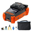 VEVOR Fiber Fusion Splicer 4 Motors, Clad Alignment Fiber Optic Fusion Splicer Kit w/ 4