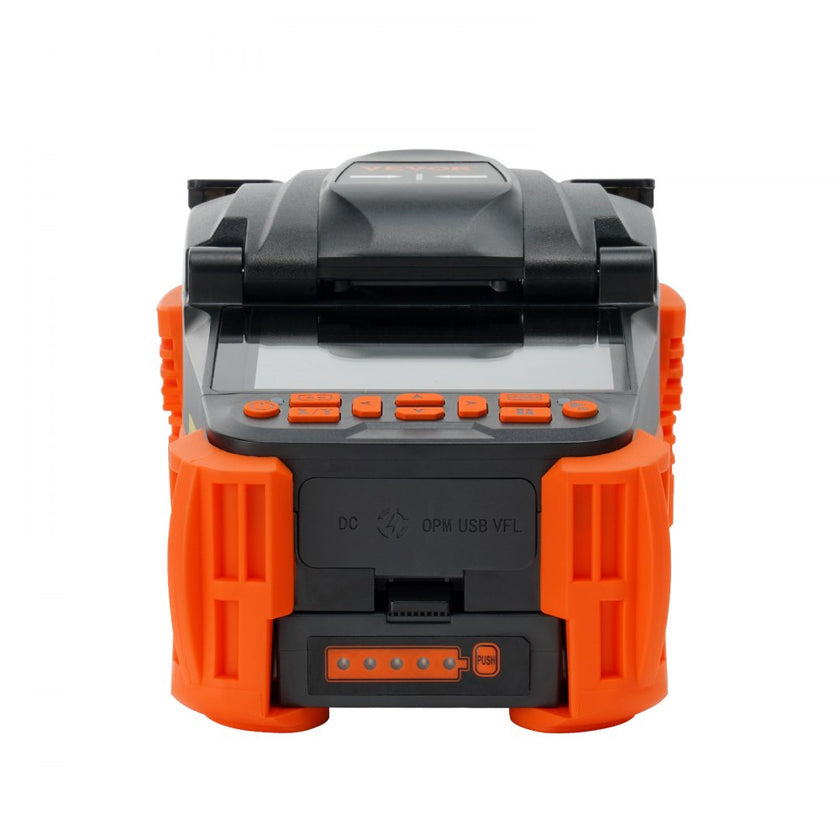 VEVOR Fiber Fusion Splicer 4 Motors, Clad Alignment Fiber Optic Fusion Splicer Kit w/ 4