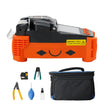 VEVOR Fiber Fusion Splicer 4 Motors, Clad Alignment Fiber Optic Fusion Splicer Kit w/ 4