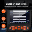 VEVOR Fiber Fusion Splicer 6 Motors, Core Alignment Fiber Optic Fusion Splicer with 4