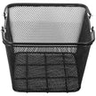 VEVOR Shopping Baskets with Handles, 12PCS, Black Metal Shopping Basket, Portable Wire Shopping Basket, Black Wire Mesh shopping Basket Set for Supermarkets, Retail Stores, Grocery Shopping, Black