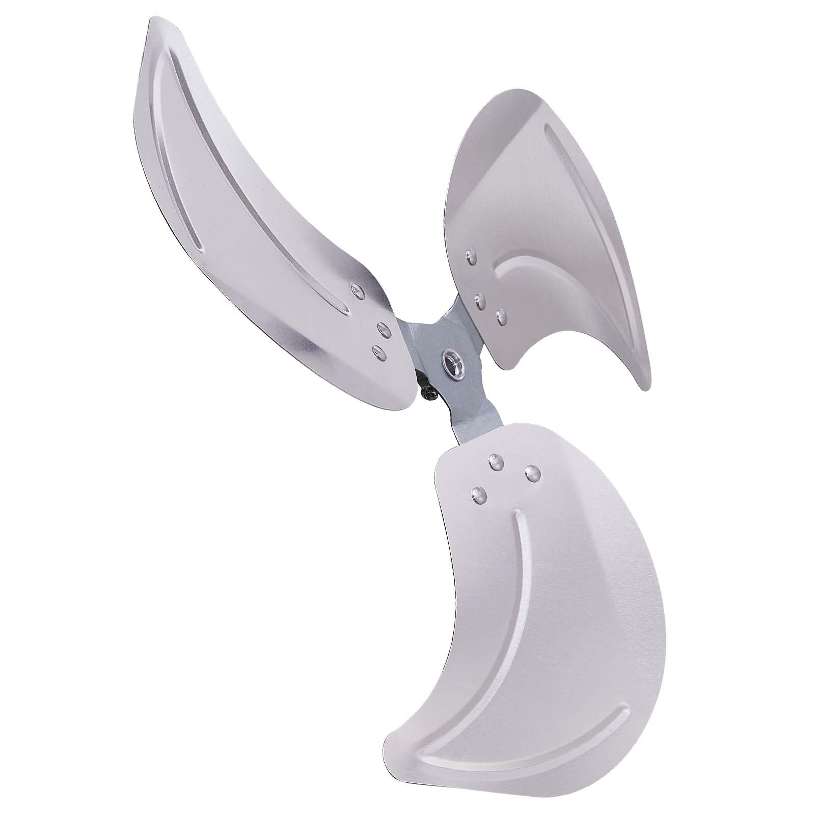 VEVOR Wall Mount Fan, 2 PCS 18 inch Manual 360-Degree Tilt Adjustment, 3-speed High Velocity Max. 4000 CFM Industrial Wall Fan for Indoor, Commercial, Warehouse, Workshop, Basement, Garage
