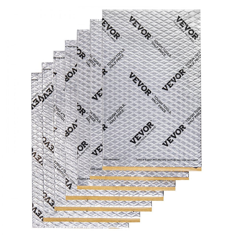 VEVOR Car Sound Deadening Mat, 80 mil 36 sqft Car Sound Dampening Material, Butyl Automotive Sound Deadener, Noise Insulation and Vibration Dampening Material for Car
